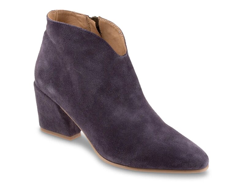 ブエノ レディース シューズ ブーツ・レインブーツ Bueno Sophie Bootie Dark Grey Suede グレー｜ReVida 店