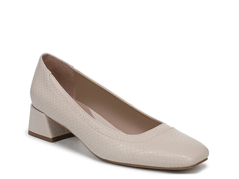 ナチュライザー レディース シューズ パンプス Naturalizer Huntley Pump Ivory/Grey Snake Print Synthetic アイボリー|ReVida 店