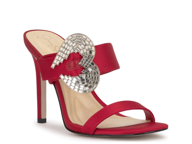 ジェシカシンプソン レディース シューズ サンダル Jessica Simpson Orrieta Sandal Red レッド｜ReVida 店