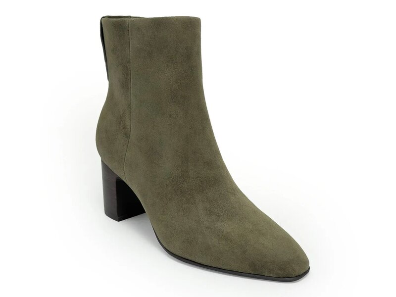 エアロソールズ レディース シューズ ブーツ・レインブーツ Aerosoles Magnus Bootie Dark Olive Green Suede グリーン