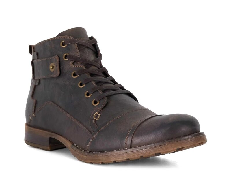 デューンロンドン メンズ シューズ ブーツ・レインブーツ Dune London Simon Boot Dark Brown ブラウン