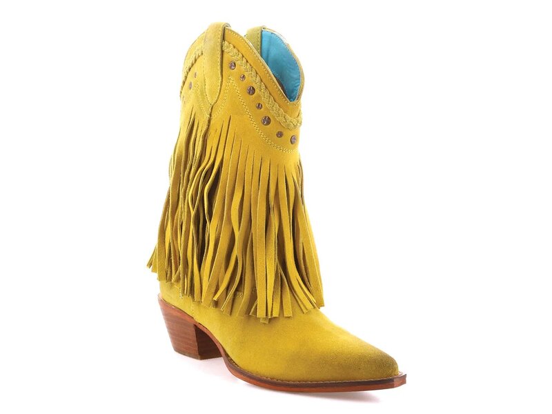 ベッドステュ レディース シューズ ブーツ・レインブーツ Bed Stu Setup Boot - Women's Mustard Suede マスタード
