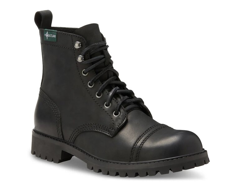 パン種地びた メンズ シューズ ブーツ・レインブーツ Eastland Ethan Boot Black 黒いこと