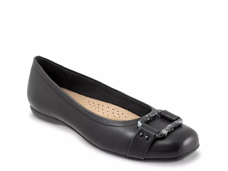 トロッターズ レディース シューズ パンプス Trottersizzle Flat Black/Black 黒いこと