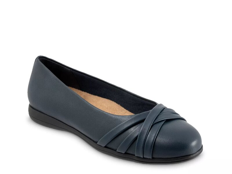 トロッターズ レディース シューズ スリッポン・ローファー Trotters Daphne Slip-Onavy 米国海軍