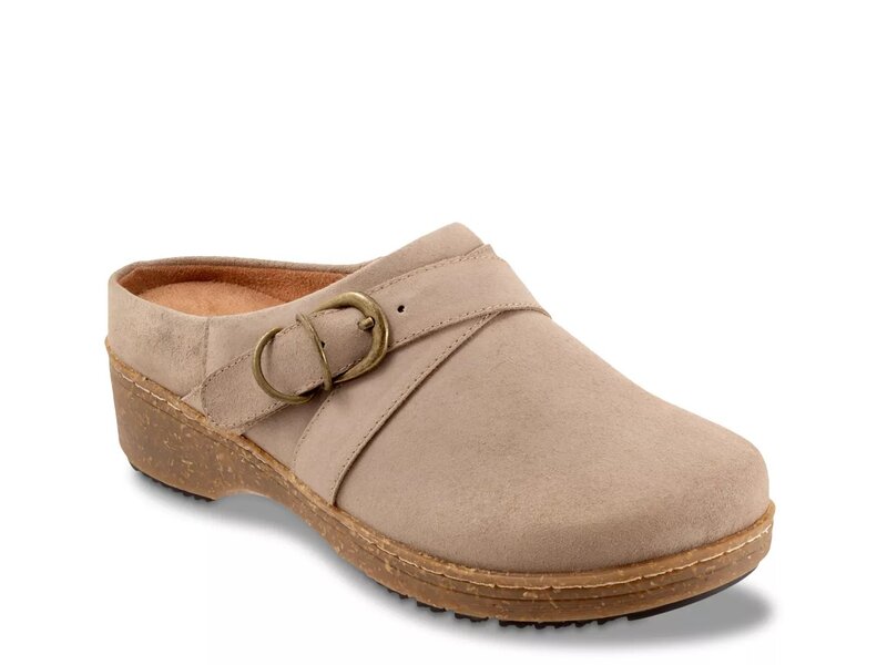 ソフトウォーク レディース シューズ サンダル Softwalk Asmara Clog Taupe Suede トープ 27,820円