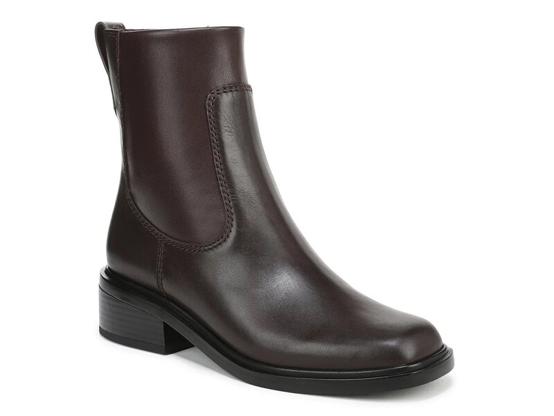 フランコサルト レディース シューズ ブーツ・レインブーツ Franco Sarto Gavi Bootie Dark Brown ブラウン