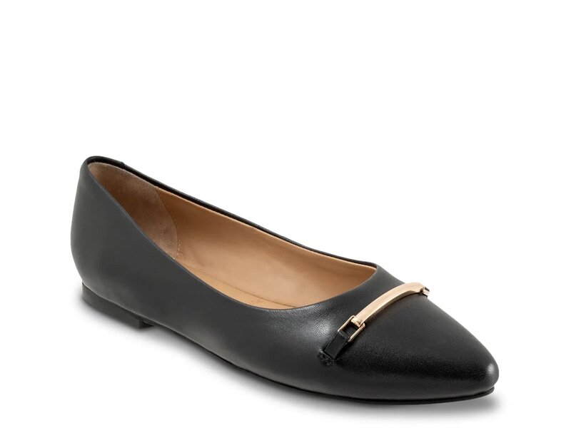 トロッターズ レディース シューズ スリッポン・ローファー Trotters Everly Slip-On Black ブラック