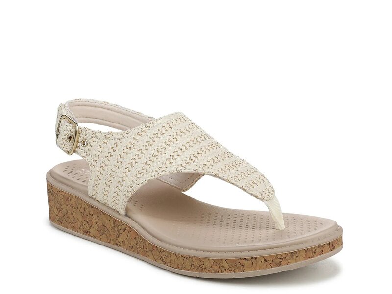ライフストライド レディース シューズ サンダル LifeStride Beachy Wedge Sandal Off White オフホワイト 12,460円