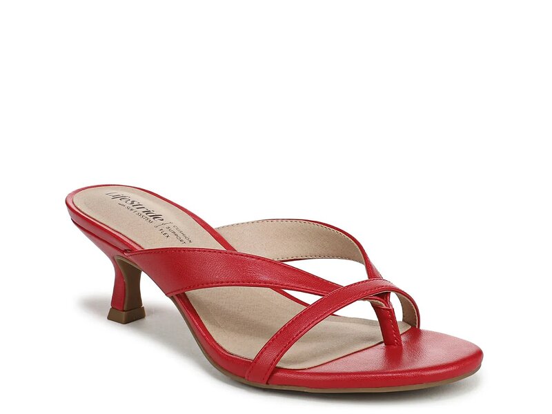 ライフストライド レディース シューズ サンダル LifeStride Navine Sandal Red レッド