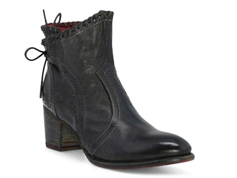 ベッドステュ レディース シューズ ブーツ・レインブーツ Bed Stu Bia Bootie - Women's Black Leather ブラック