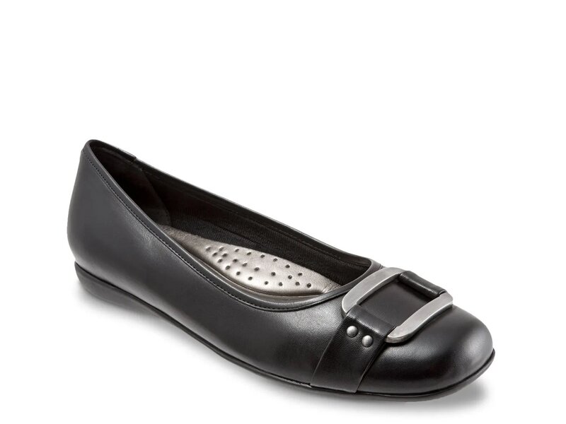 トロッターズ レディース シューズ パンプス Trottersizzle Flat Black ブラック