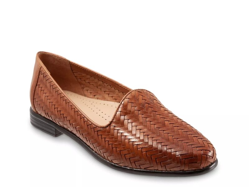 トロッターズ レディース シューズ スリッポン・ローファー Trotters Liz III Slip-On Cognac レディース靴-ローファー-靴