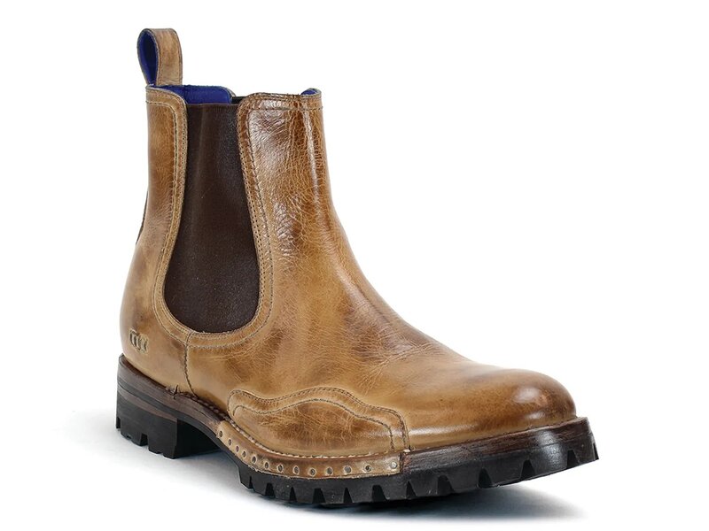 ベッドステュ メンズ シューズ ブーツ・レインブーツ Bed Stu Brady Trek Boot - Men's Rustic Tan Leather タン