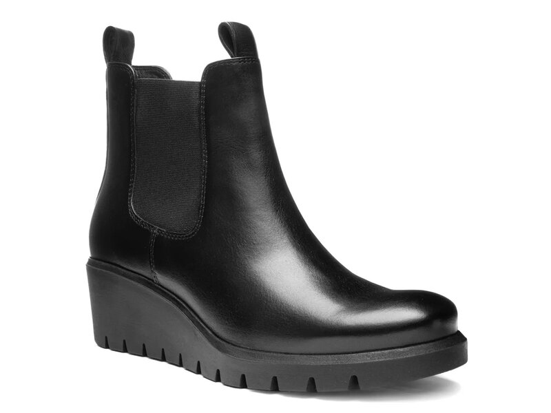 アラ レディース シューズ ブーツ・レインブーツ チェルシーブーツ チェルシー Ara Cascade Wedge Chelsea Boot Black ブラック|ReVida 店