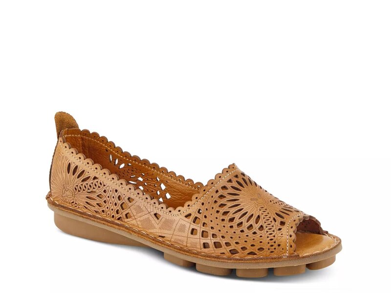 スプリングステップ レディース シューズ スリッポン・ローファー Spring Step Brandal Slip-On Camel キャメル｜ReVida 店