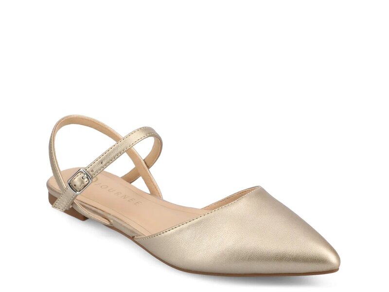 ジャーニー レディース シューズ パンプス Journee Martine Flat Platino