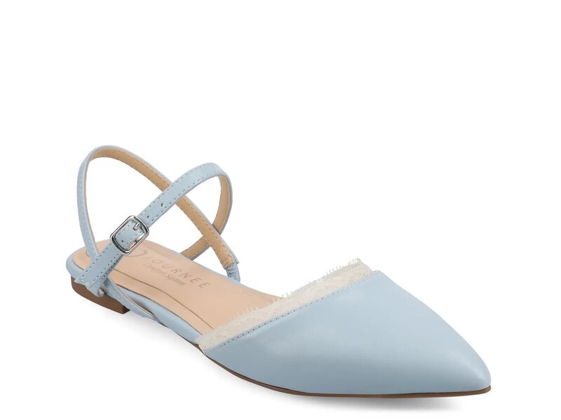 ジャーニー レディース シューズ パンプス Journee Martine Flat Sky Blue ブルー