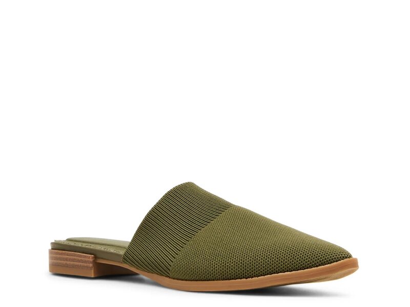 アンクライン レディース シューズ サンダル Anne Klein Vassar Mule Olive Green 緑であること