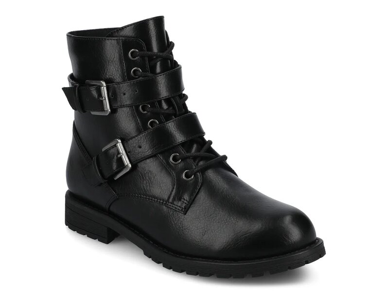 ジャーニー レディース シューズ ブーツ・レインブーツ Journee Juliah Bootie Black ブラック｜ReVida 店
