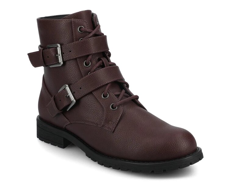 ジャーニー レディース シューズ ブーツ・レインブーツ Journee Juliah Bootie Red レッド｜ReVida 店