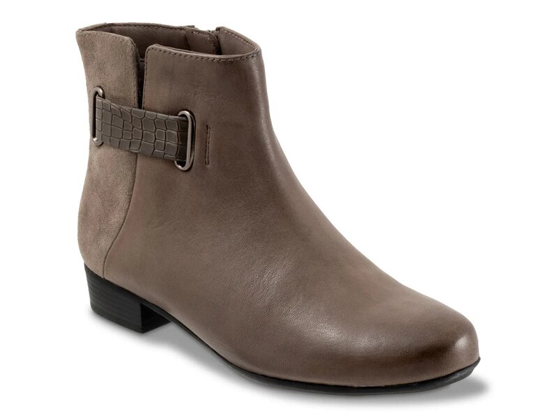 トロッターズ レディース シューズ ブーツ・レインブーツ Trotters Maxwell Bootie Grey グレー｜ReVida 店
