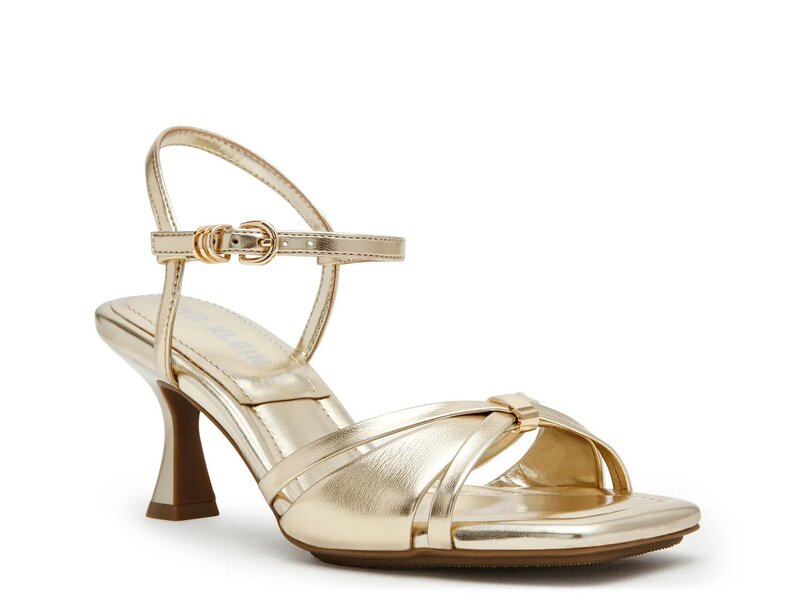 アンクライン レディース シューズ サンダル Anne Klein Jelena Sandalight Gold ゴールド