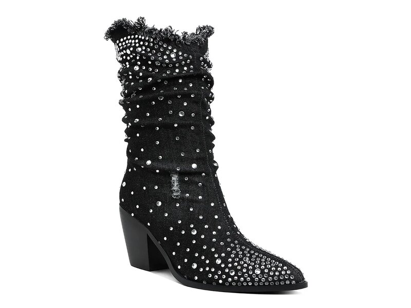 ロンドンラグ レディース シューズ ブーツ・レインブーツ London Rag Savant Boot Black ブラック