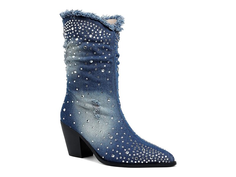 ロンドンラグ レディース シューズ ブーツ・レインブーツ London Rag Savant Boot Blue Denim デニム 14,976円