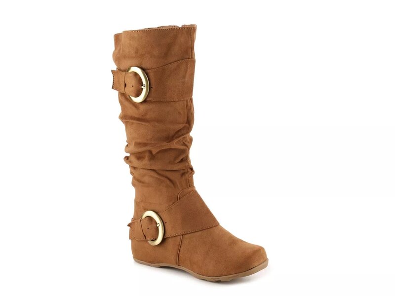 ジャーニー レディース シューズ ブーツ・レインブーツ Journee Jester Wide Calf Boot Cognac