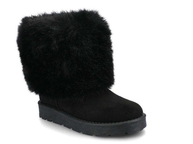 ジャーニー レディース シューズ ブーツ・レインブーツ Journee Shanay Bootie Black ブラック