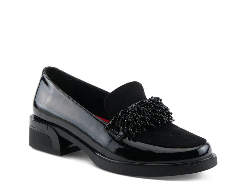アズーラ レディース シューズ スリッポン・ローファー Azura Go Getter Loafer Black Patent 黒いこと 靴-レディース靴-ローファー