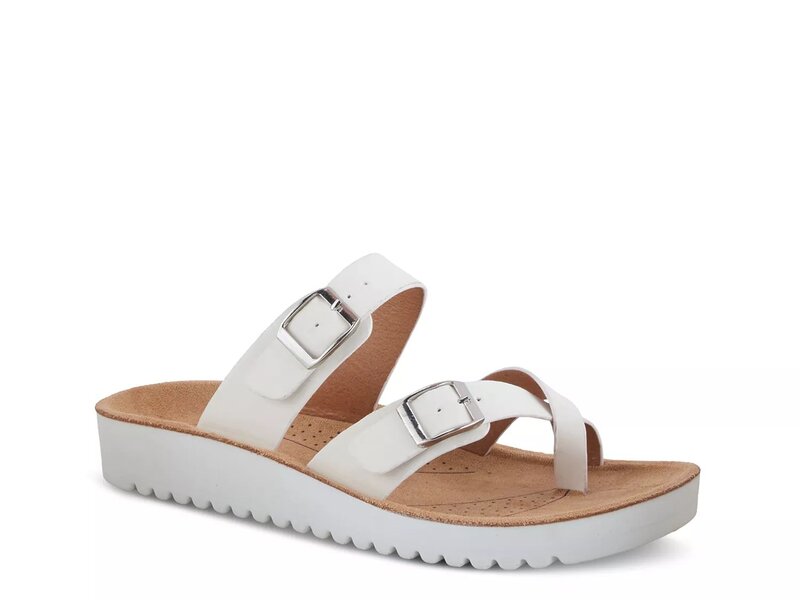 フレクサス レディース シューズ サンダル Flexus by Spring Step Bayside Sandal White 白いこと