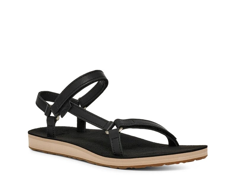 テバ レディース シューズ サンダル Teva Original Universal Slim Sandal Black/Tan ブラック