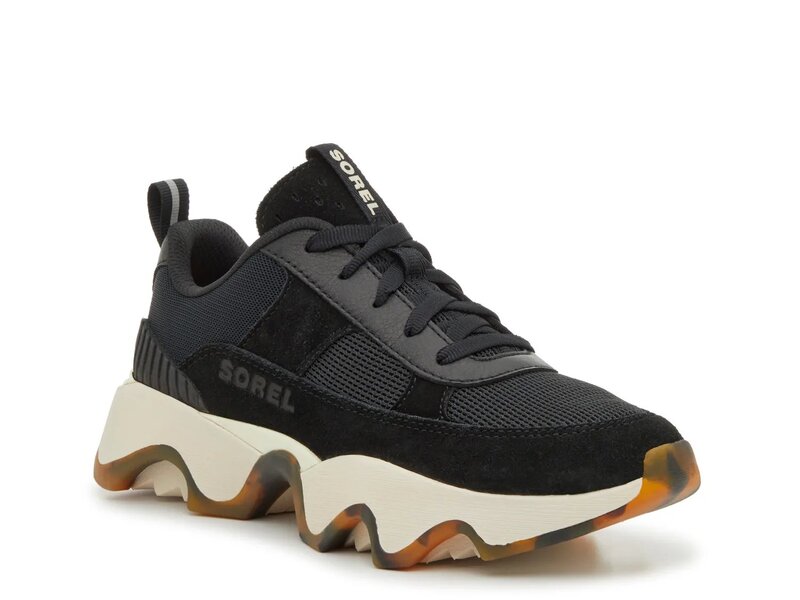 ソレル レディース シューズ スニーカー レース SOREL Kinetic Impact II Wonder Lace Sneaker - Women's Black ブラック｜ReVida 店