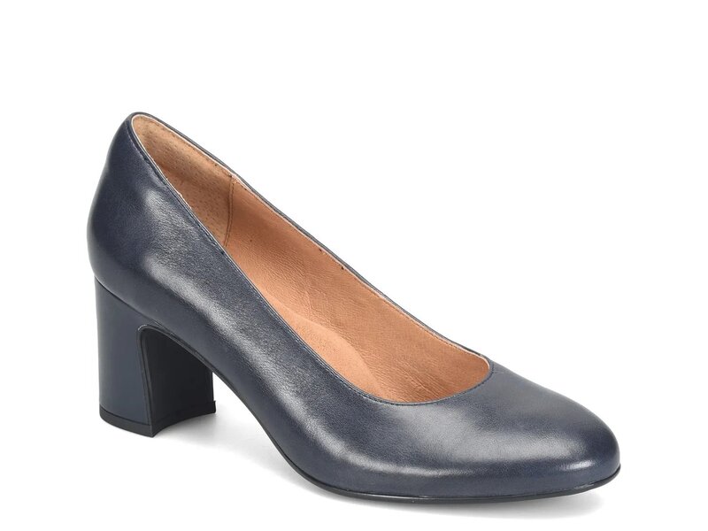 ホンブルグ帽 レディース シューズ パンプス Sofft Anna Marie Pump Navy 米国海軍