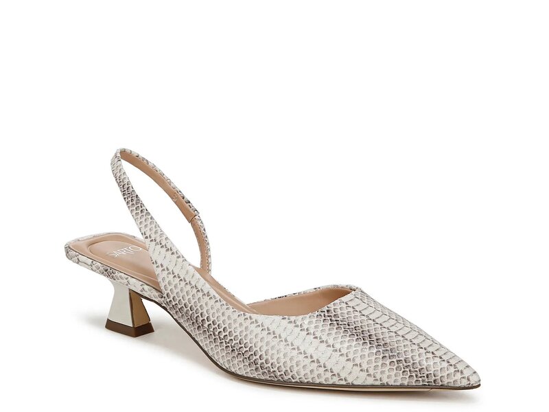 フランコサルト レディース シューズ パンプス Franco Sarto Devin Pump Light Grey Snake Print グレー｜ReVida 店