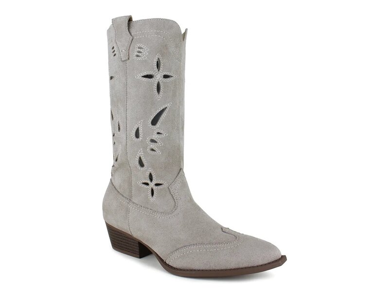 ユニオンベイ レディース シューズ ブーツ・レインブーツ UNIONBAY Ora Cowboy Boot Stone Grey グレー