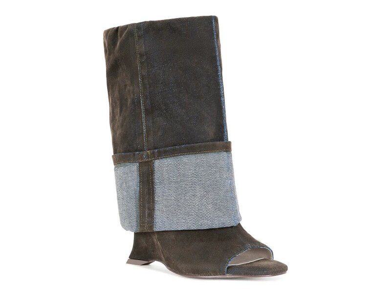 アザレア ワン レディース シューズ ブーツ・レインブーツ Azalea Wang Tin Foldover Bootie Dark Brown ブラウン