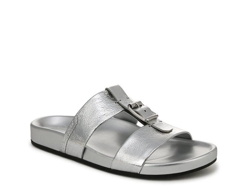 フランコサルト レディース シューズ サンダル Franco Sarto Braxton Sandal Silver Metallic シルバー