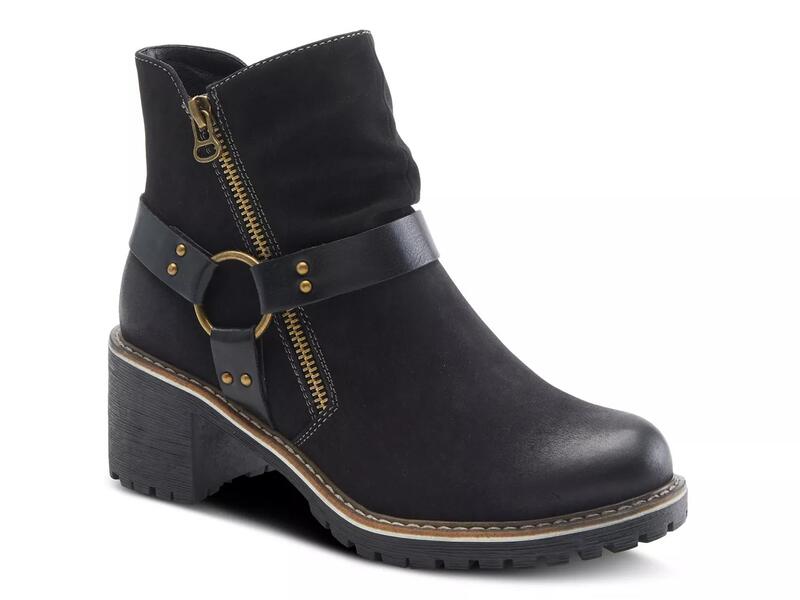 パトリシア レディース シューズ ブーツ・レインブーツ Patrizia Firewood Bootie Black ブラック｜ReVida 店
