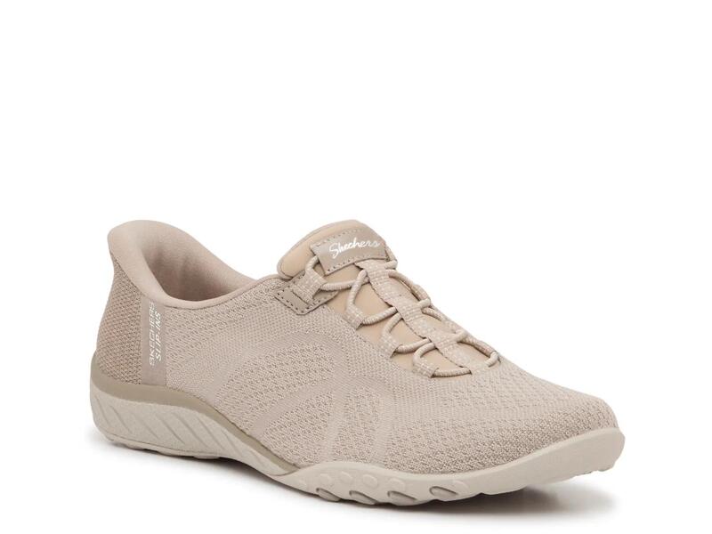 スケッチャーズ レディース シューズ スリッポン・ローファー スニーカー Skechers Hands Free Slip-ins Breatheasy Slip-On Sneaker - Women\u0027s Taupe トープ