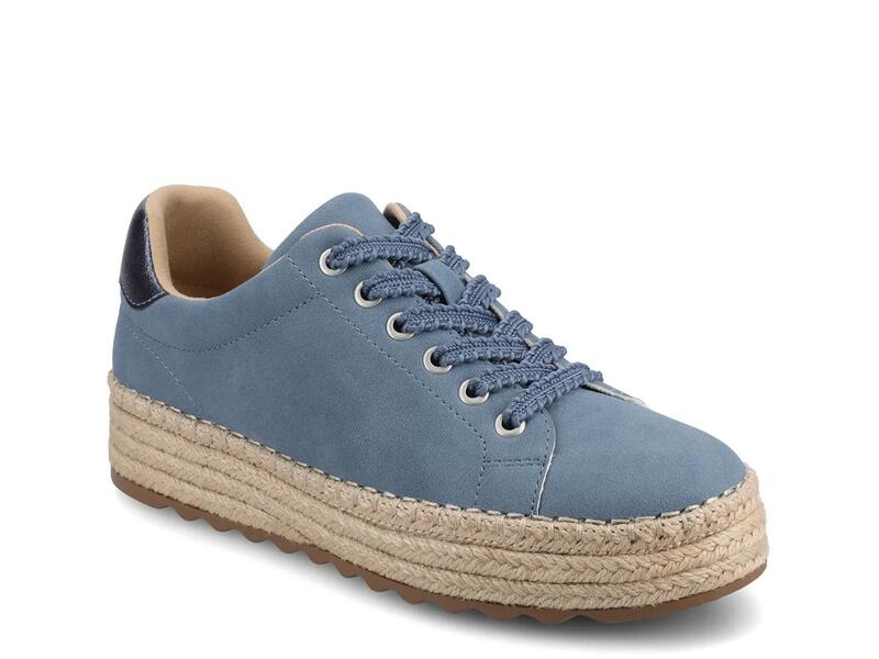 ジャーニー レディース シューズ スニーカー Journee Cosima Espadrille Sneaker Denim Blue デニム