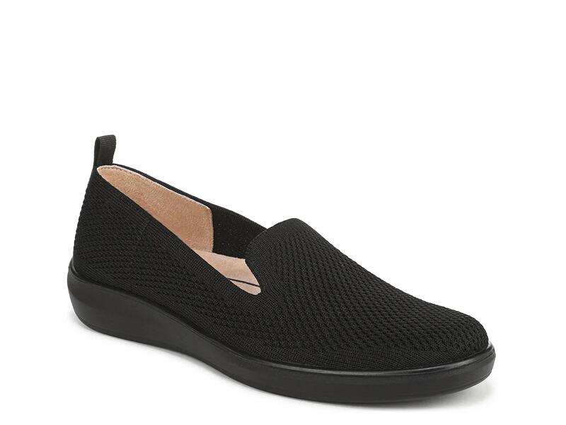 ライフストライド レディース シューズ スリッポン・ローファー LifeStride Nelly Slip-On Black ブラック｜ReVida 店