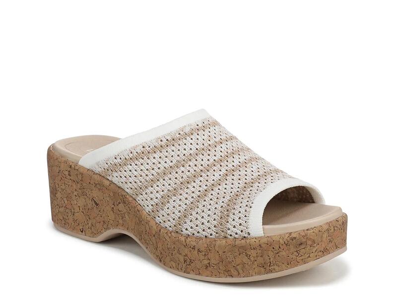 ライフストライド レディース シューズ サンダル LifeStride Very Ready Wedge Sandal White/Taupe ホワイト