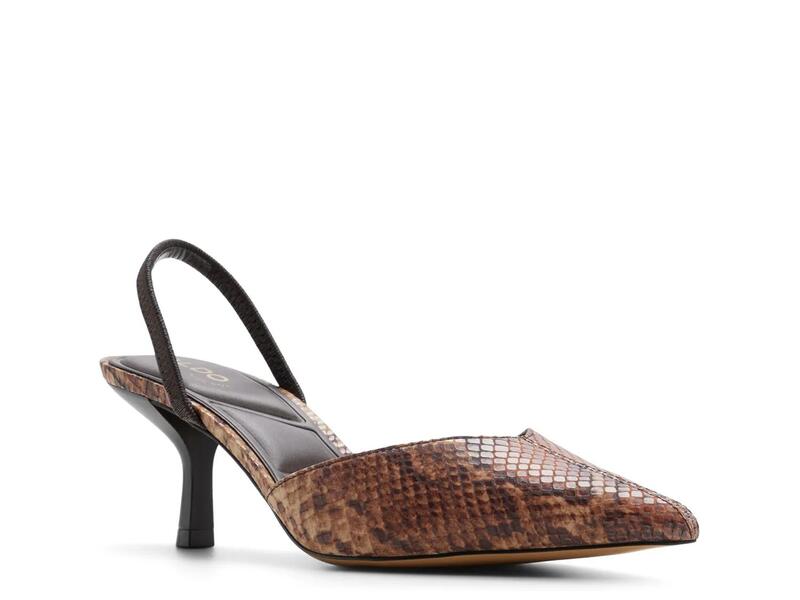 アルド レディース シューズ パンプス Aldolivia Pump Brown Snake Print ブラウン｜ReVida 店 22,052円