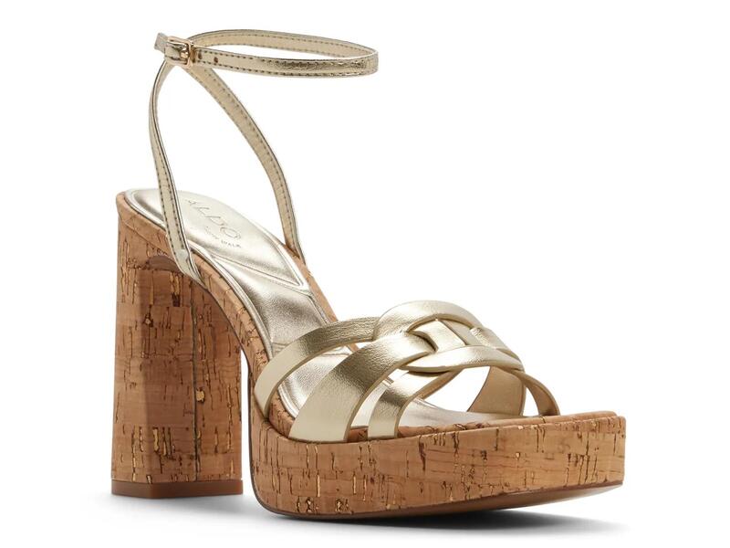 アルド レディース シューズ サンダル プラットフォーム Aldo Beverlyanne Platform Sandal Champagne シャンパン