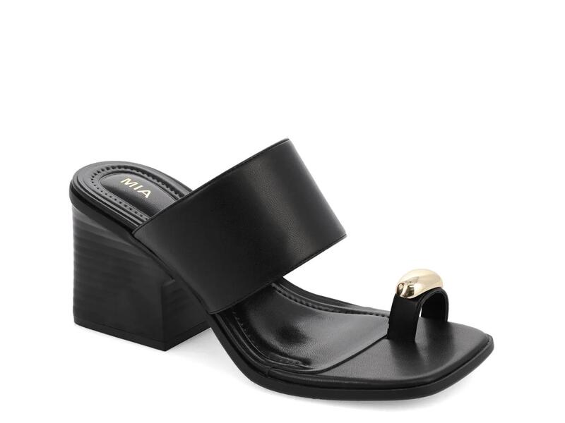ミア レディース シューズ サンダル Mia Fawn Sandal Black ブラック
