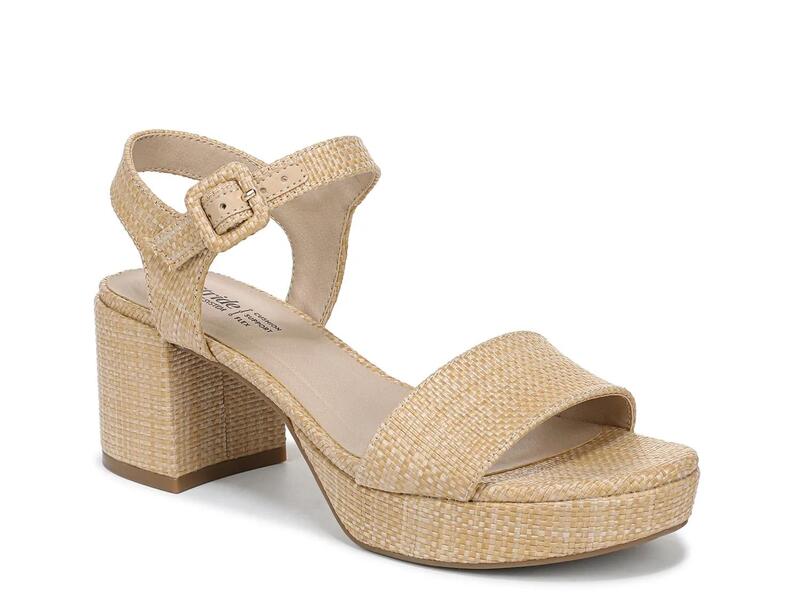 ライフストライド レディース シューズ サンダル プラットフォーム LifeStride Rhythmn Platform Sandal Natural Tan/Beige タン｜ReVida 店