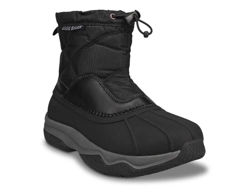 エディー バウアー メンズ シューズ ブーツ・レインブーツ Eddie Bauer Modern Duck Boot Black ブラック|ReVida 店